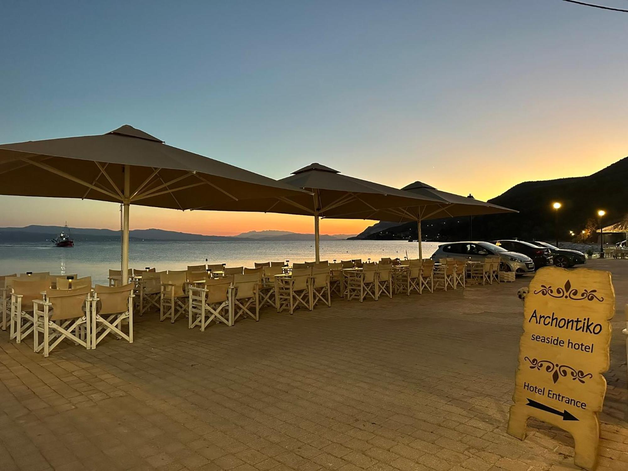 Archontiko Seaside Hotel 플라타니아스 외부 사진